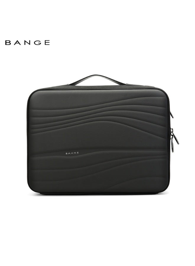 بانجي BANGE 8018 New Wholesale Waterproof 14inch Padded Laptop Briefcase High-quality Business Commute Multi-Compartment Laptop - Image 1